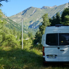 Bon spot à l'entrée de l'accrobranche de Castérino